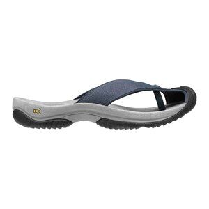 Keen Men's Blue Gray Waimea H2 Close Arch Support Slip-On Flip-Flop Sandal Sz 14